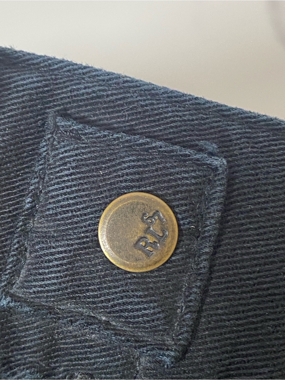 Polo Ralph Lauren Black Chino Pants 38x30 Classic Preppy Casual Mens - Picture 7 of 12